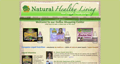Desktop Screenshot of gonatural-health.com